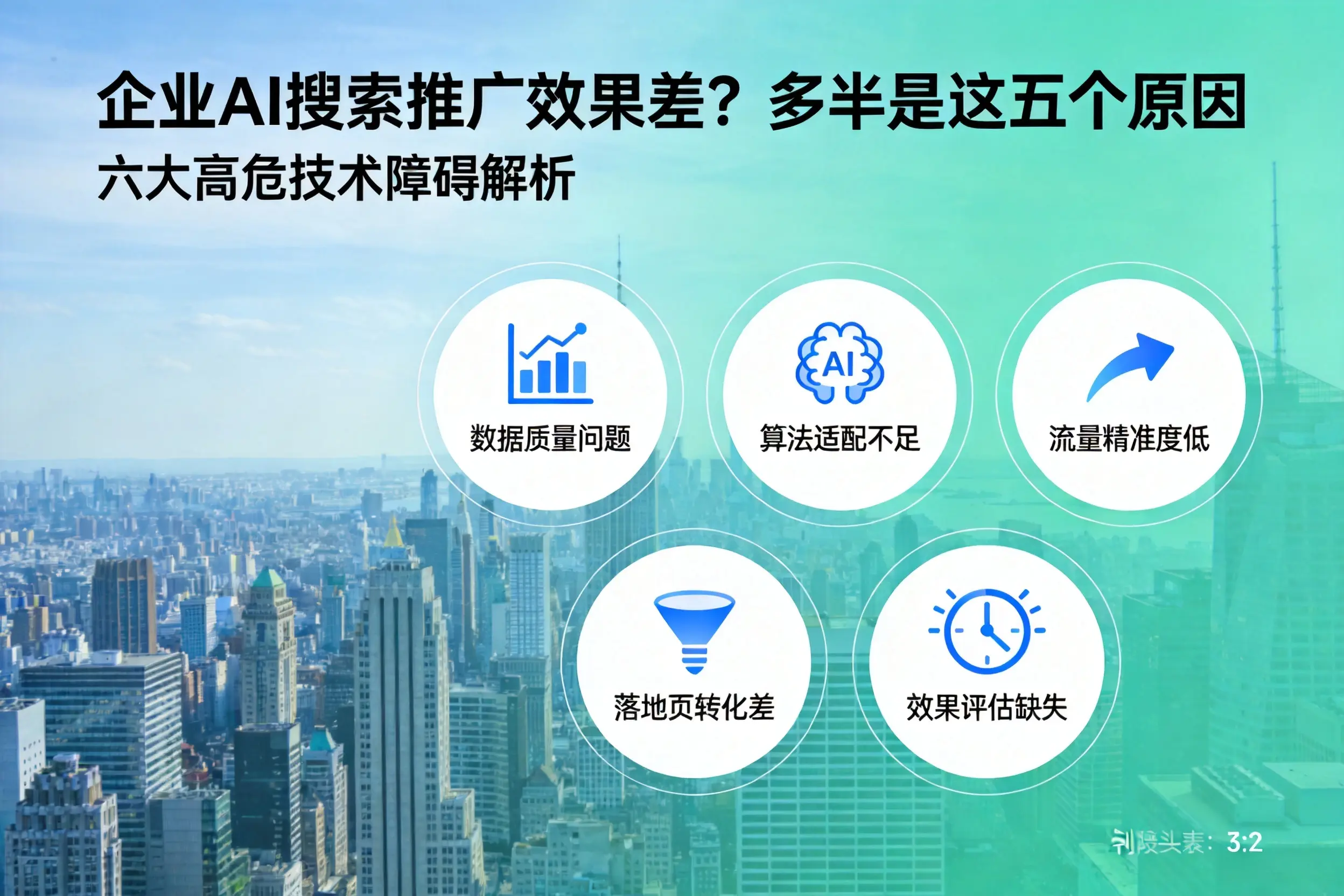 莱山企业AI搜索推广效果差？多半是这五个原因